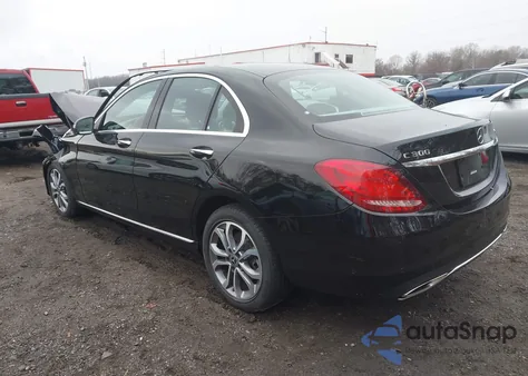 2018 Mercedes-Benz C 300 4Matic from USA, damaged, VIN WDDWF4KB8JR324492